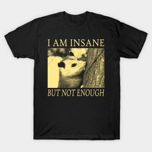 I am Insane Opossum T-Shirt